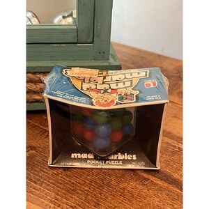 VINTAGE MAD MARBLES POCKET PUZZLE GAME BY LAKESIDE Pocket Puzzle New